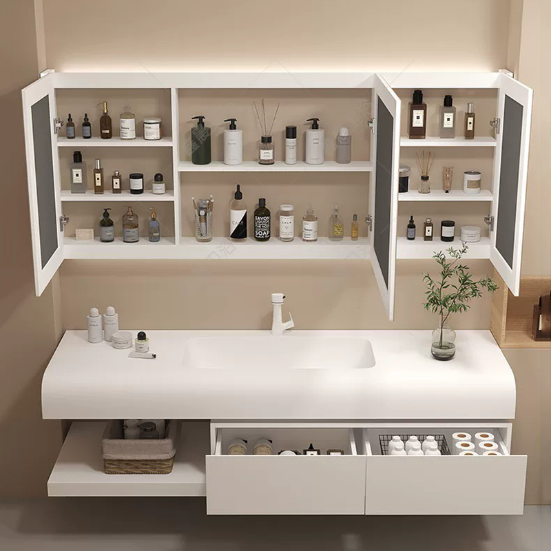 Drawers Paper Bathroom Cabinet - Luxury Skincare Display recension och pris