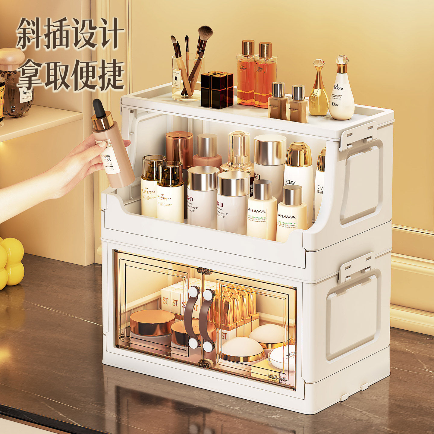 Multi Layer Desktop Skincare S - Luxury Skincare Display recension och pris