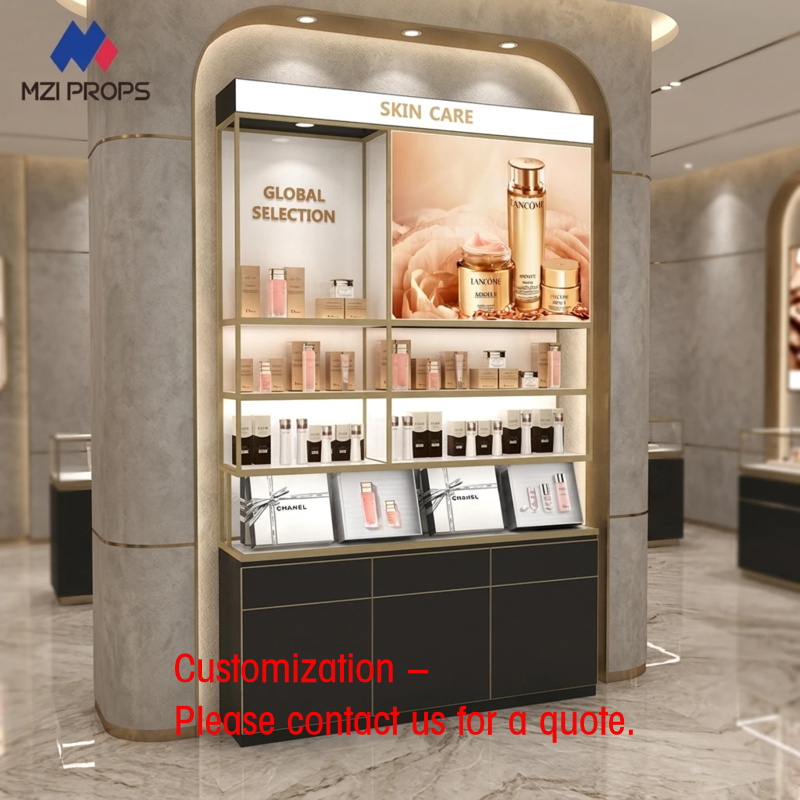 custom.Custom Cosmetic Display - Luxury Skincare Display recension och pris
