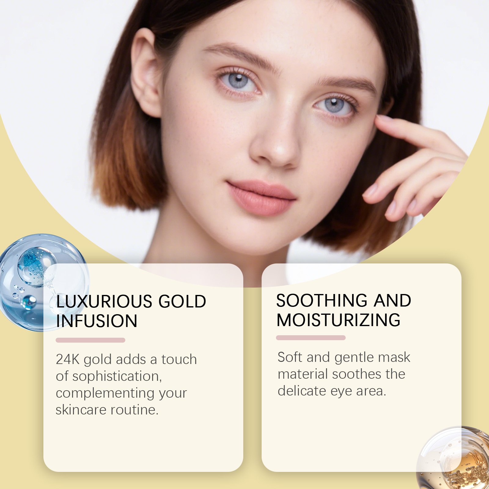Moisturizing Repairing 24k Gol - Luxury Skincare Serum recension och pris