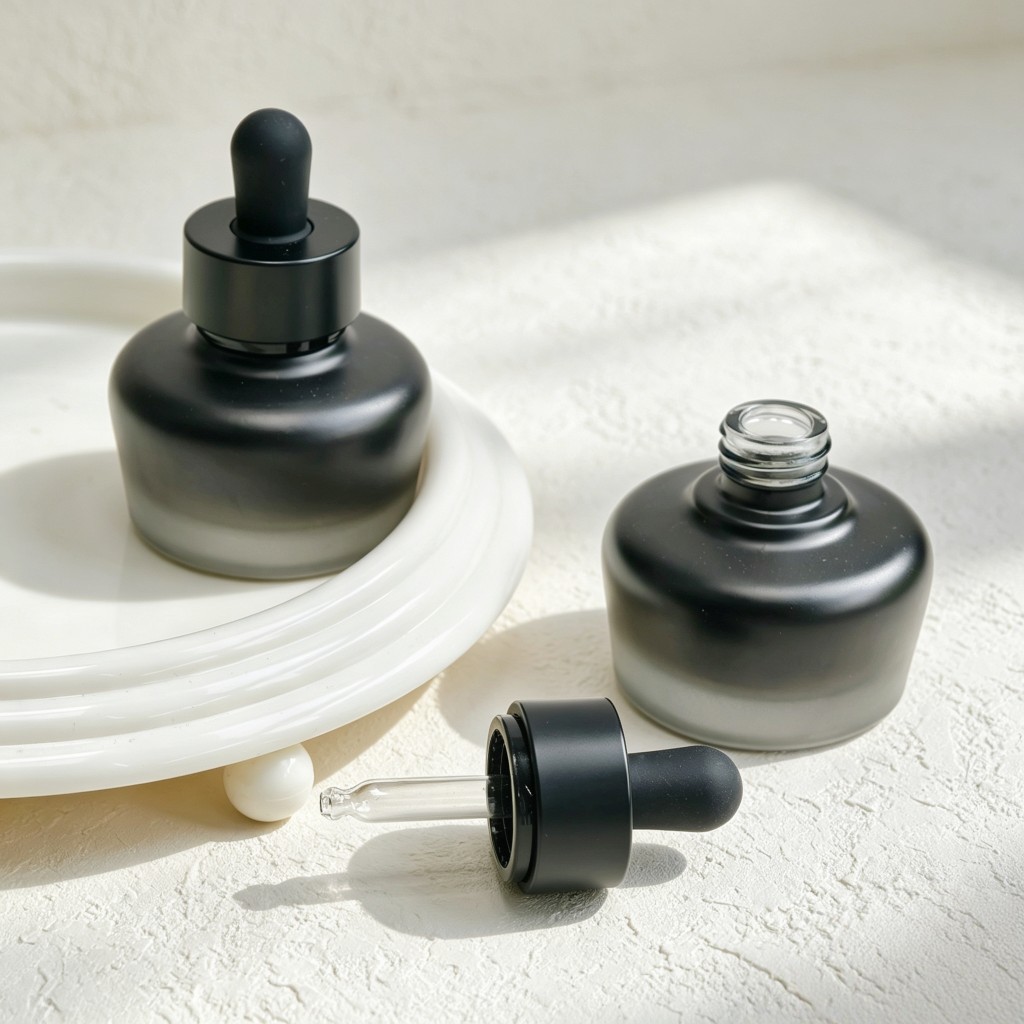30ml Frosted Glass Dropper Bot - Luxury Skincare Serum recension och pris