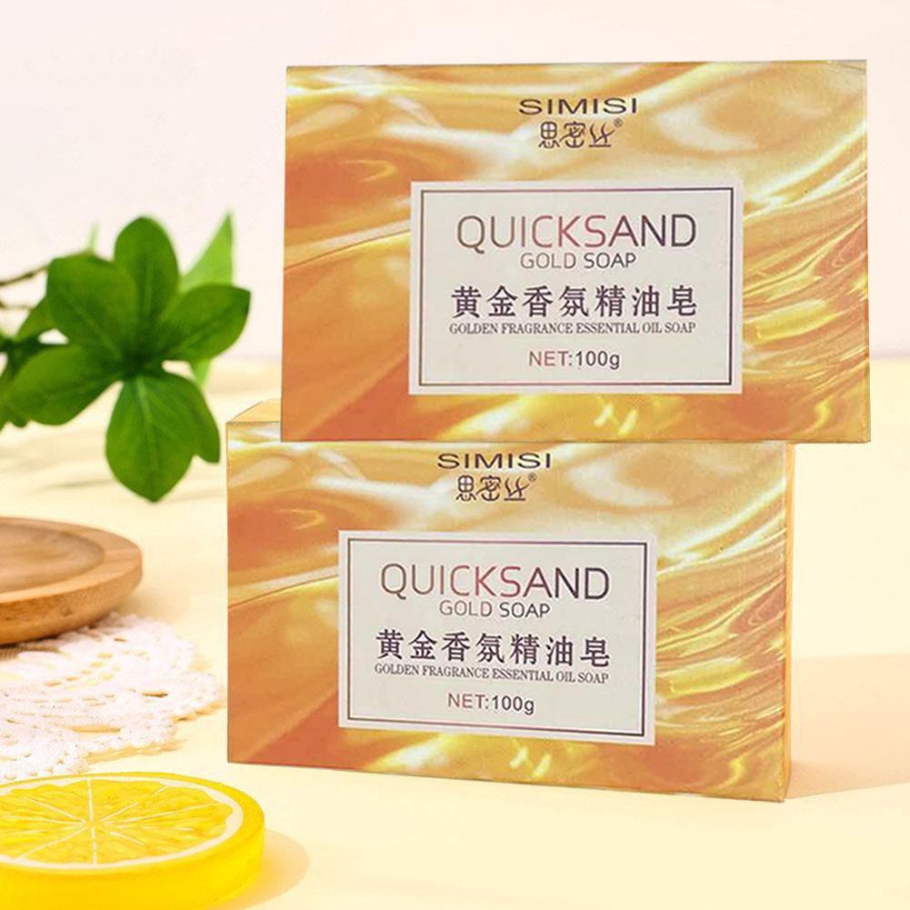 Handmade Gold Soap Trapezoidal - Luxury Gold Skincare recension och pris