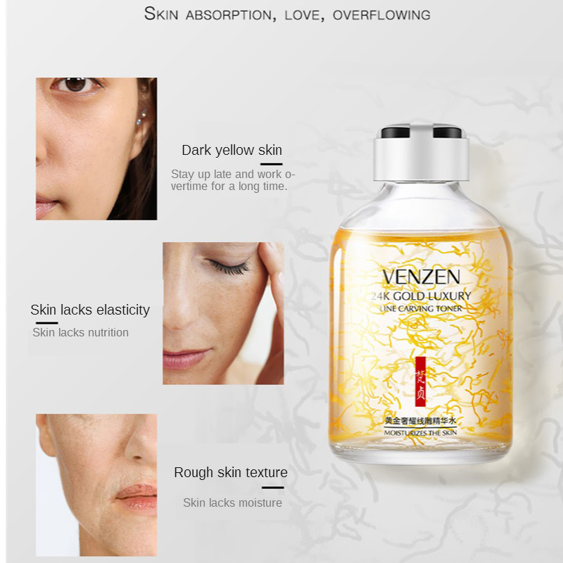 24K Gold Luxury Line Carving T - Luxury Skincare Serum recension och pris
