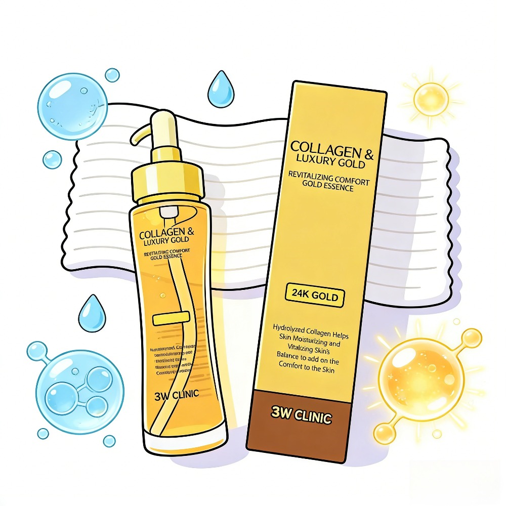 3WCLINIC Collagen & Luxury Gol - Luxury Skincare Serum recension och pris