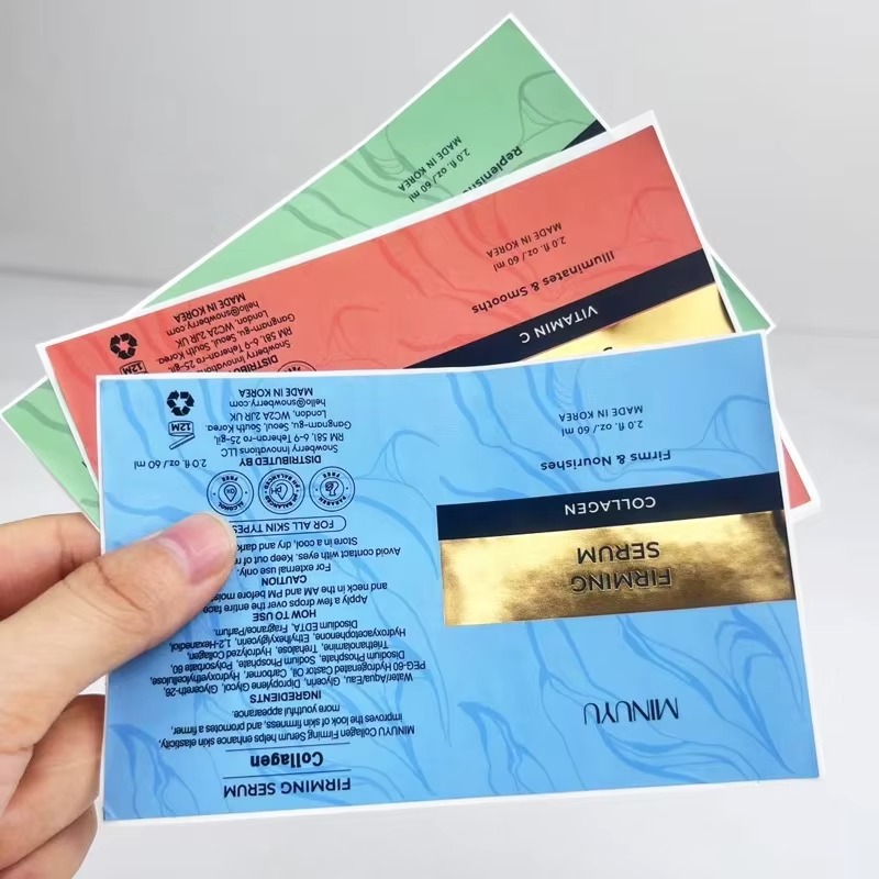 Custom Printed Biodegradable S - Luxury Gold Skincare recension och pris