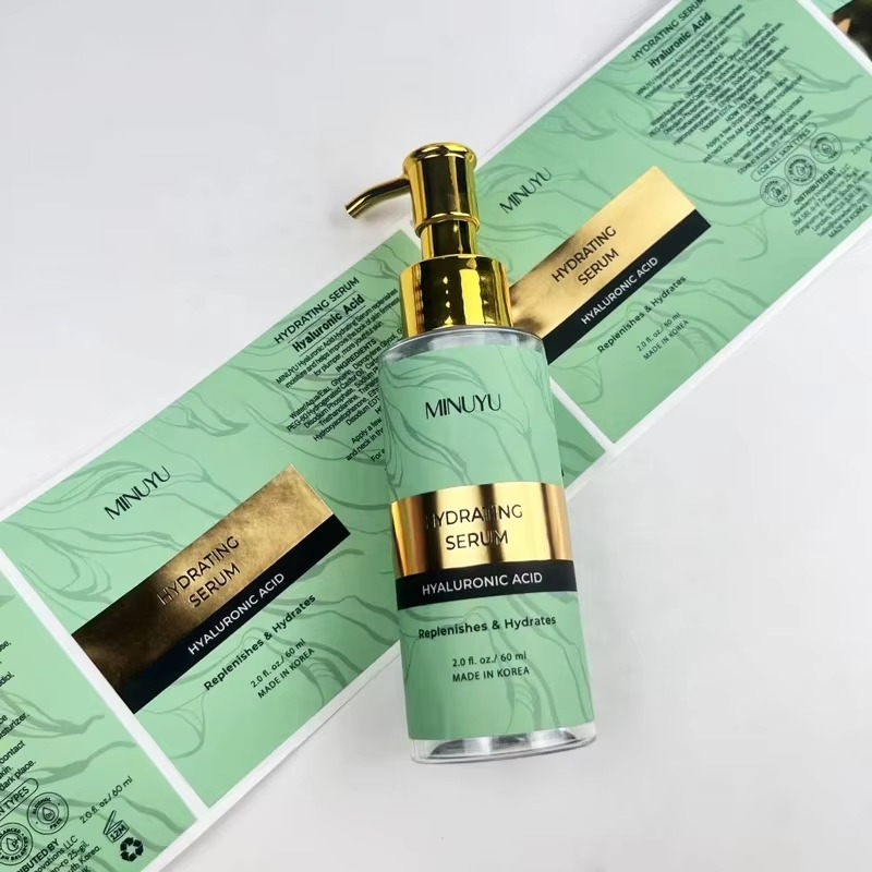 Custom Printed Biodegradable S - Luxury Gold Skincare recension och pris